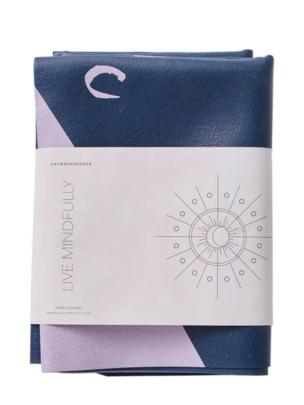 Anthropologie Travel Yoga Mat- New! LIMITED EDITION ARTWORK EMMY DE LEÓN JONES